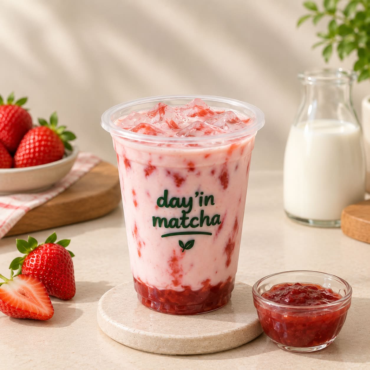 Strawberry Milk (DAY'IN MATCHA)